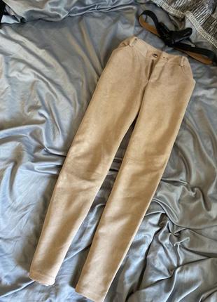 Штани замша