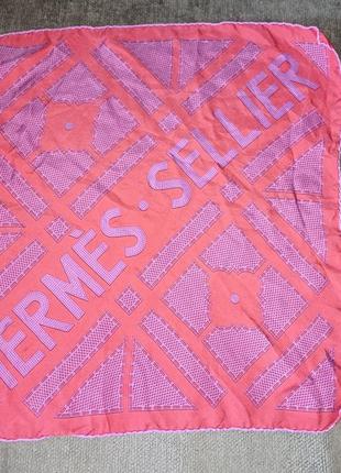 Платок hermes# шелк# шарф