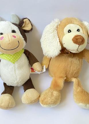 Мягкая игрушка корова бурёнка бычок4 фото