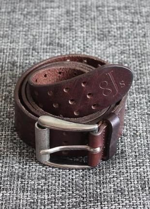 Ремінь шкіряний 8js belt оригінал max w38