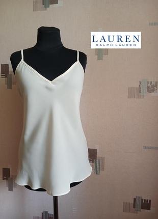 Майка топ маечка молочная lauren ralph lauren