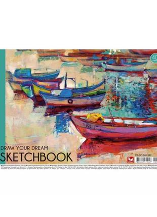 Альбом для рисования pb-sc-040-583-3 спираль, 40 листов