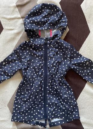 Дождевик ветровка парка на 3-4(104) года