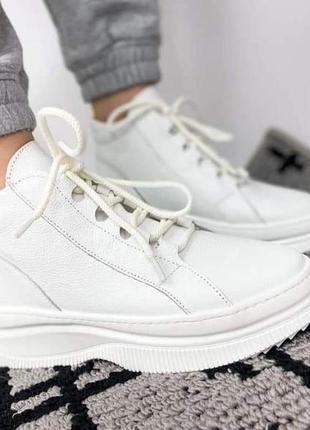 Ботинки из натуральной кожи, демисезонные