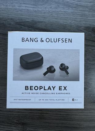 Безпровідні навушники bang & olufsen beoplay ex black anthracite