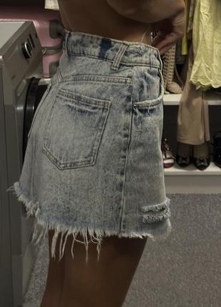 Юбка джинсова  zara