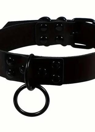 Чокер на шию з кільцем