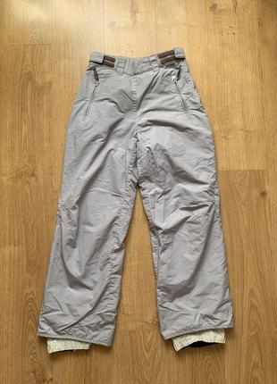 Штани з утеплювачом на липучках