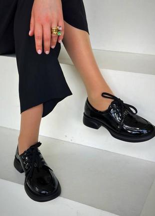 Жіночі туфлі з натуральної лакованої шкіри. виробництво україна. топ якість. доступні...