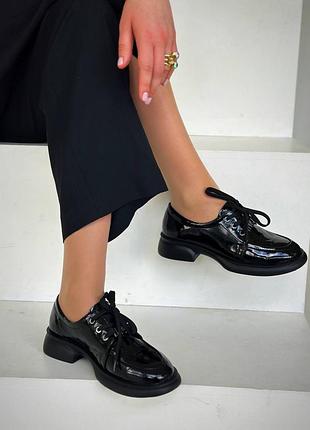 Жіночі туфлі з натуральної лакованої шкіри. виробництво україна. топ якість. доступні...