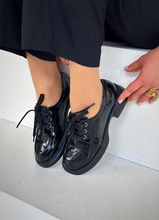 Жіночі туфлі з натуральної лакованої шкіри. виробництво україна. топ якість. доступні...