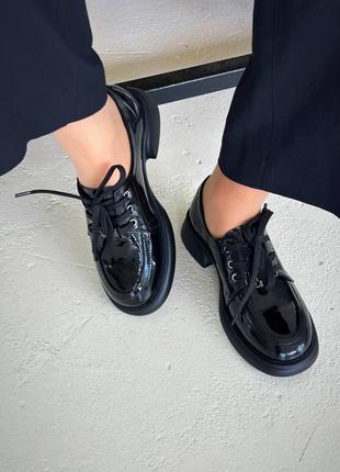 Жіночі туфлі з натуральної лакованої шкіри. виробництво україна. топ якість. доступні...