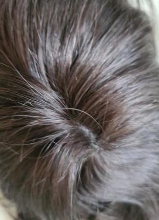 Система замещения волос..алопеция мужская.натуральный волос накладка парик протез.