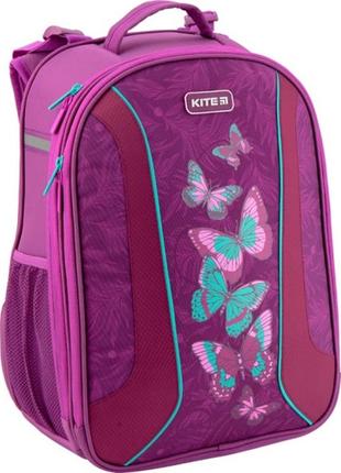 Рюкзак шкільний каркасний kite education 703-1 butterflies