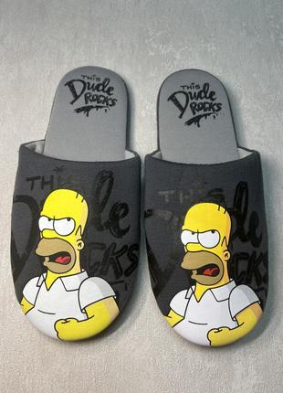 Шлепанцы симпсонов