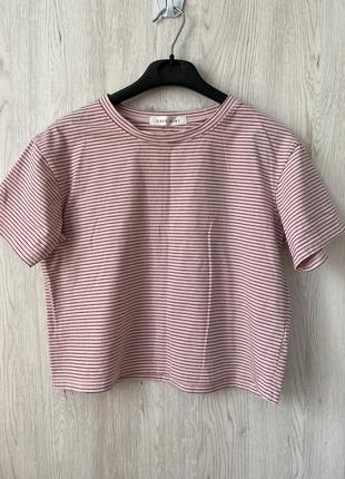 Футболка-топ в полосочку