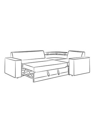 Угловой диван сатурн мебель сервис2 фото
