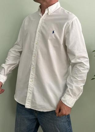 Сорочка біла polo ralph lauren