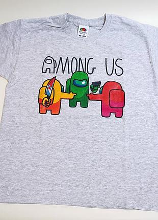 Футболка амон ас, рост 128-135 см