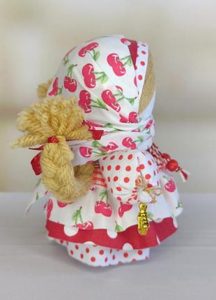 Кукла мотанка бережа на благополучие 12 см