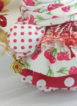 Кукла мотанка бережа на благополучие 12 см