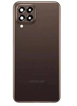 Задня кришка samsung galaxy m33 5g m336 зі склом камери, коричневий