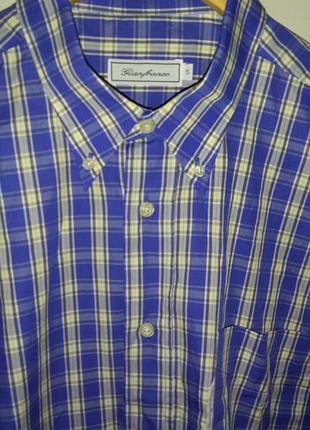 Gianfranco ferre (италия)- мужская рубашка,тениска размер 56-58