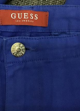 Брюки guess синие2 фото