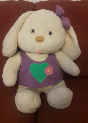 Мягкая игрушка собачка. выполнена в испании