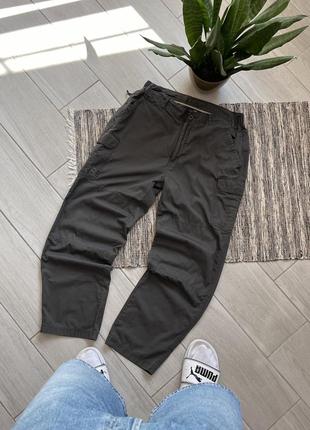Сірі карго штани karrimor прямого крою розмір l