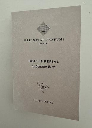 Пробник парфумів essential parfums bois impérial