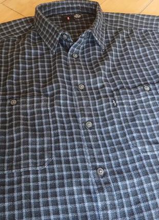 Мужская рубашка levis, 4xl,бу2 фото