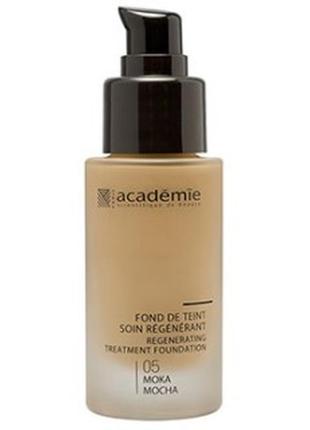Регенерирующая тональная основа тон 05 / academie regenerating treatment foundation 05 mocha, 30ml
