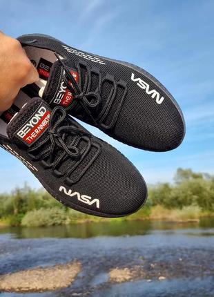 Кросівки nasa trainers uni black