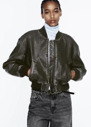 Бомбер zara3 фото