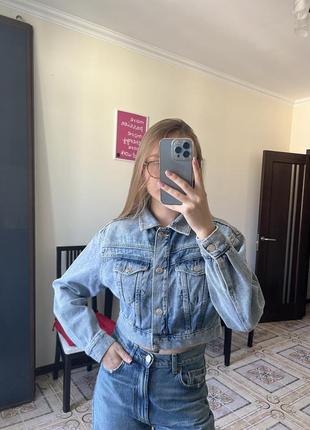Куртка джинсова pull&amp;bear