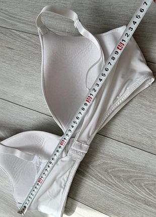 Бюстгальтер балконет 90c белый бюстгальтер без косточек бюстгальтер бесшовный 90с...