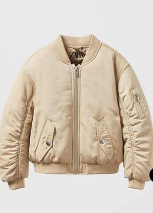 Куртка бомпер для девочки zara 11-12 лет