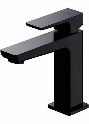 Змішувач для умивальника omnires parma black mat (pm7410bl)