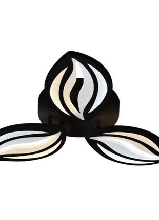 Люстра светодиодная акриловая Shirius 6043-3 bk 44w