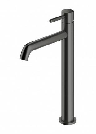 Смеситель для умывальника omnires y graphite, высокий (y1212gr)