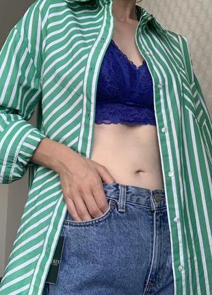 Нова базова 100% бавовняна сорочка next, оверсайз