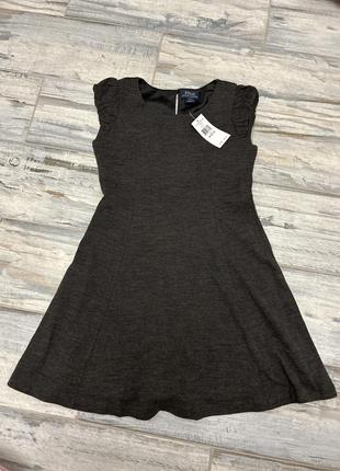 Шерстяное платье polo ralph lauren