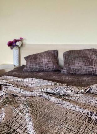 Постільна білизна однотон можливий підшив❗️