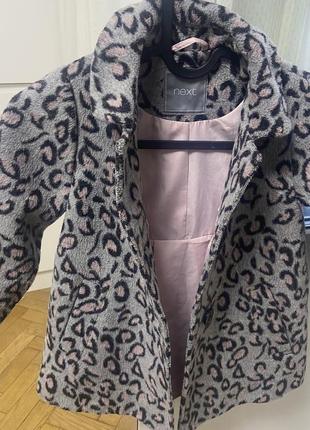 Next leopard print coat 3 4 98 104 100 c 171688203