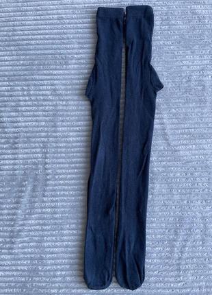 Темно-сині колготи