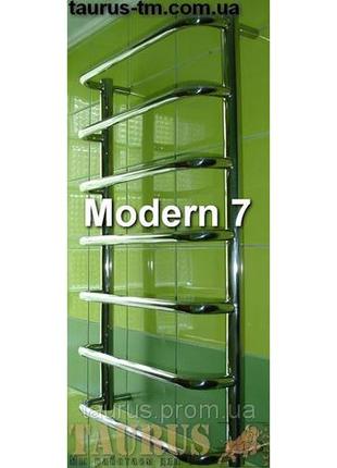 Водяна + електрична сушарка для рушників modern 7/ висота 750х ширина 450 мм.