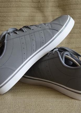 Легкие комбинированные серые кроссовки adidas vs pace 2.0 германия 43 1/3.( 27,5 см.)