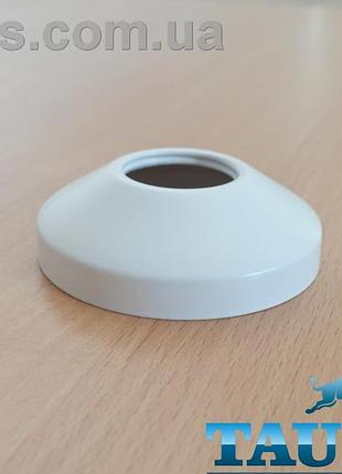 Белый высокий декоративный фланец конус thermopulse white d65 мм / высота 20 мм, внутренний 3/4" d25мм