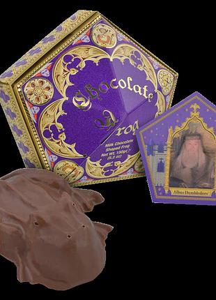 Шоколадна жаба harry potter chocolate frog milk chocolate 150g
